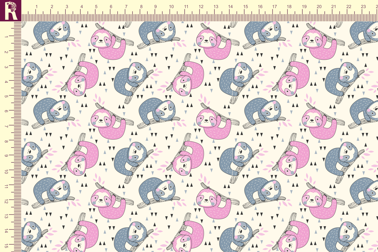 Т575 Коалы 9050а_8001_2029_8011 Футер с начесом, 30/20, пачка, кардная