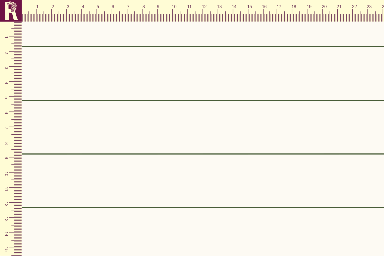 картинка Т131_1 Полоса 9050а_6017 ( зеленая полоса на молочном фоне) от компании Руткани