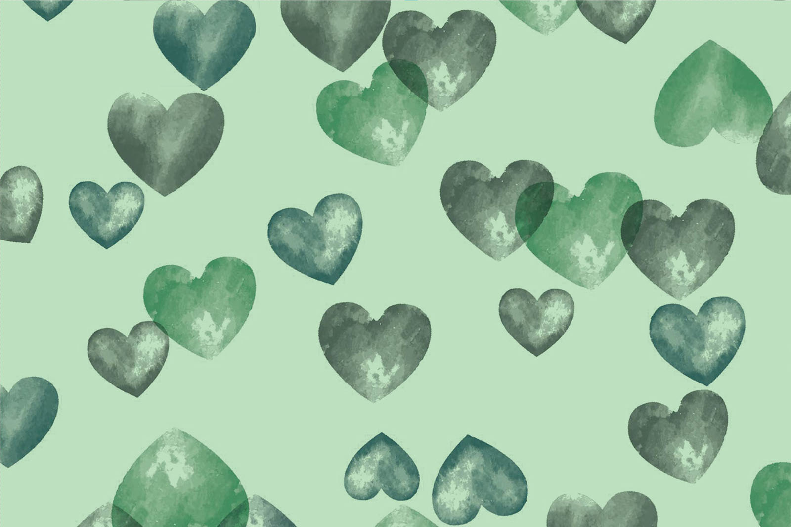 картинка Т683 Воздушные сердечки 14-6011 19-4524 18-5410 17-5734 от компании Руткани