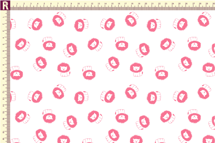 картинка Т501 львята, белый 9000, 9008 от компании Руткани