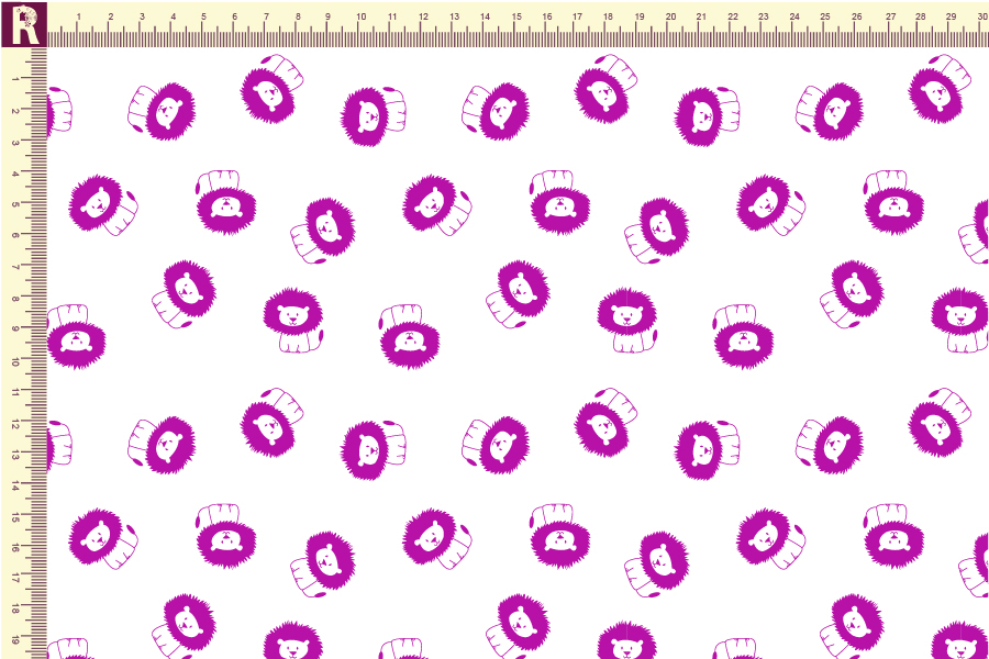 картинка Т501 львята белый 9000 9019 от компании Руткани