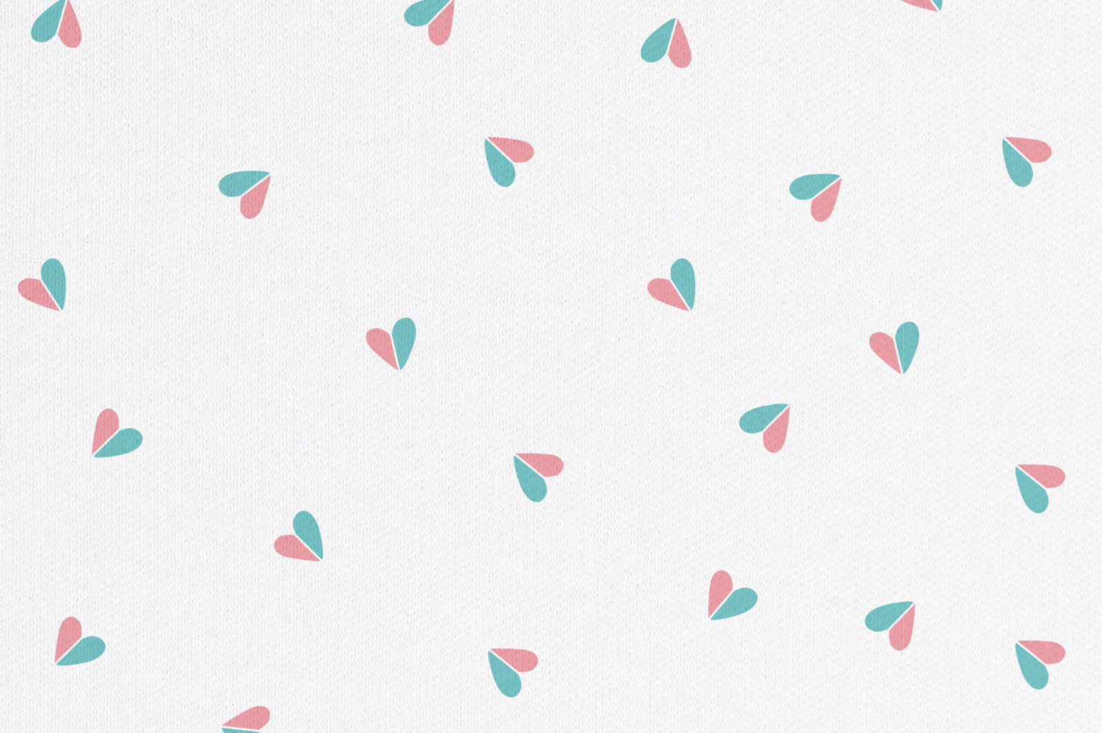 картинка Т691 Сердечки - половинки, colour 9000/6065/2090*(ma), Футер, 30/30, пачка, кардная с начесом, 160 gr, 100% хлопок, принт_пигмент, Руткани RUTKANI от компании Руткани