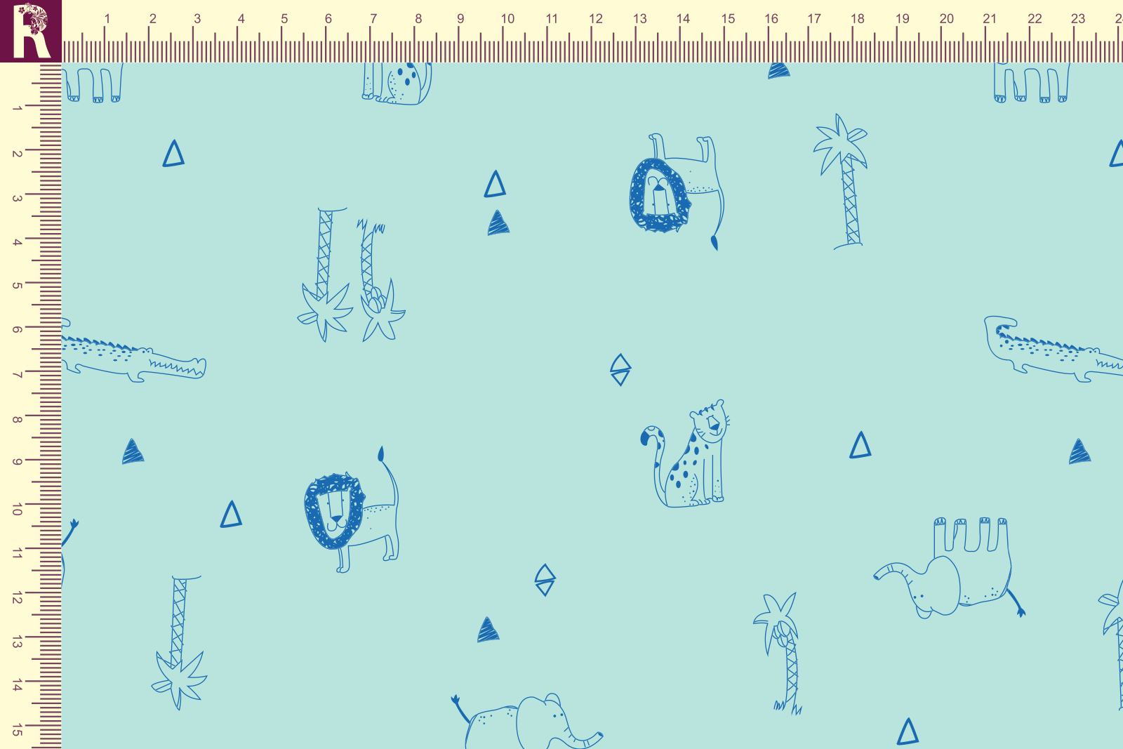 картинка Т547 Африка 12-5409 18-4051 от компании Руткани