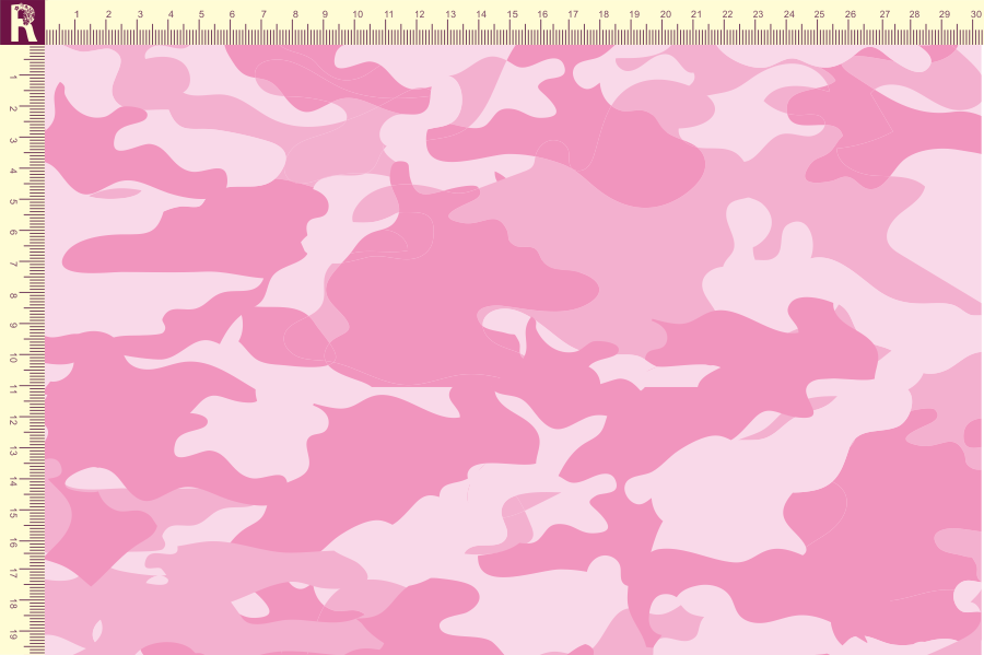 Т111 камуфляж светло-розовый розовый Футер с начесом, 30/20, пачка, кардная