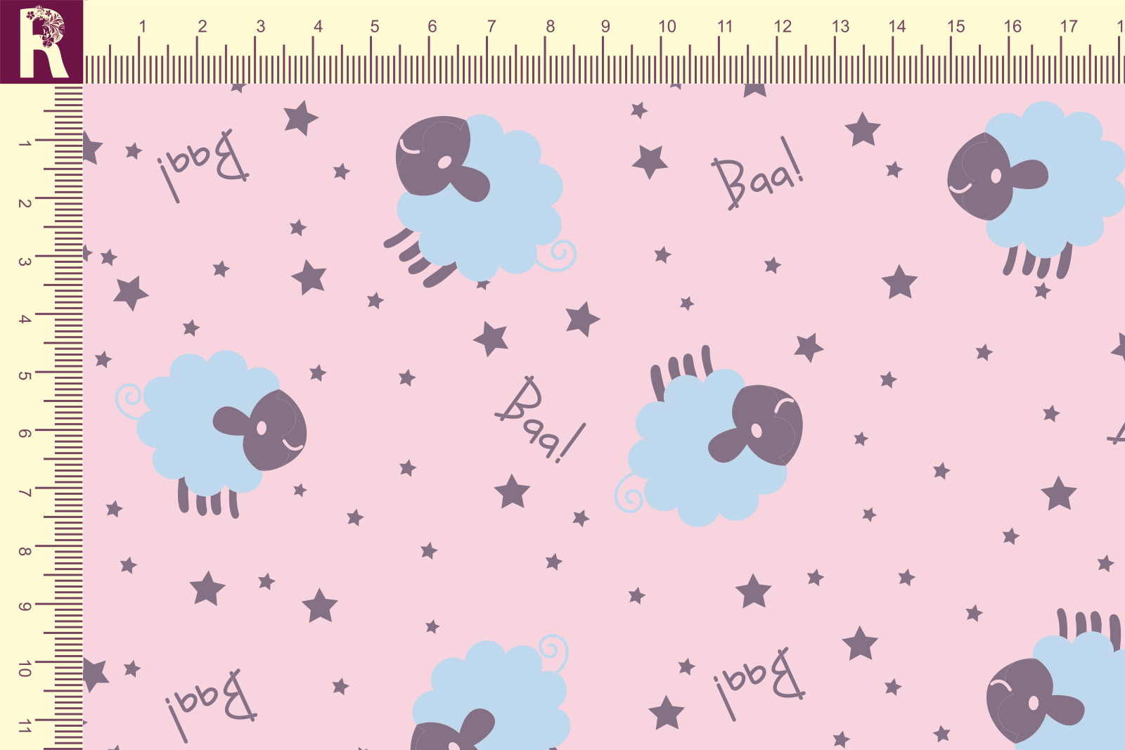 картинка Т514 Барашки от компании Руткани