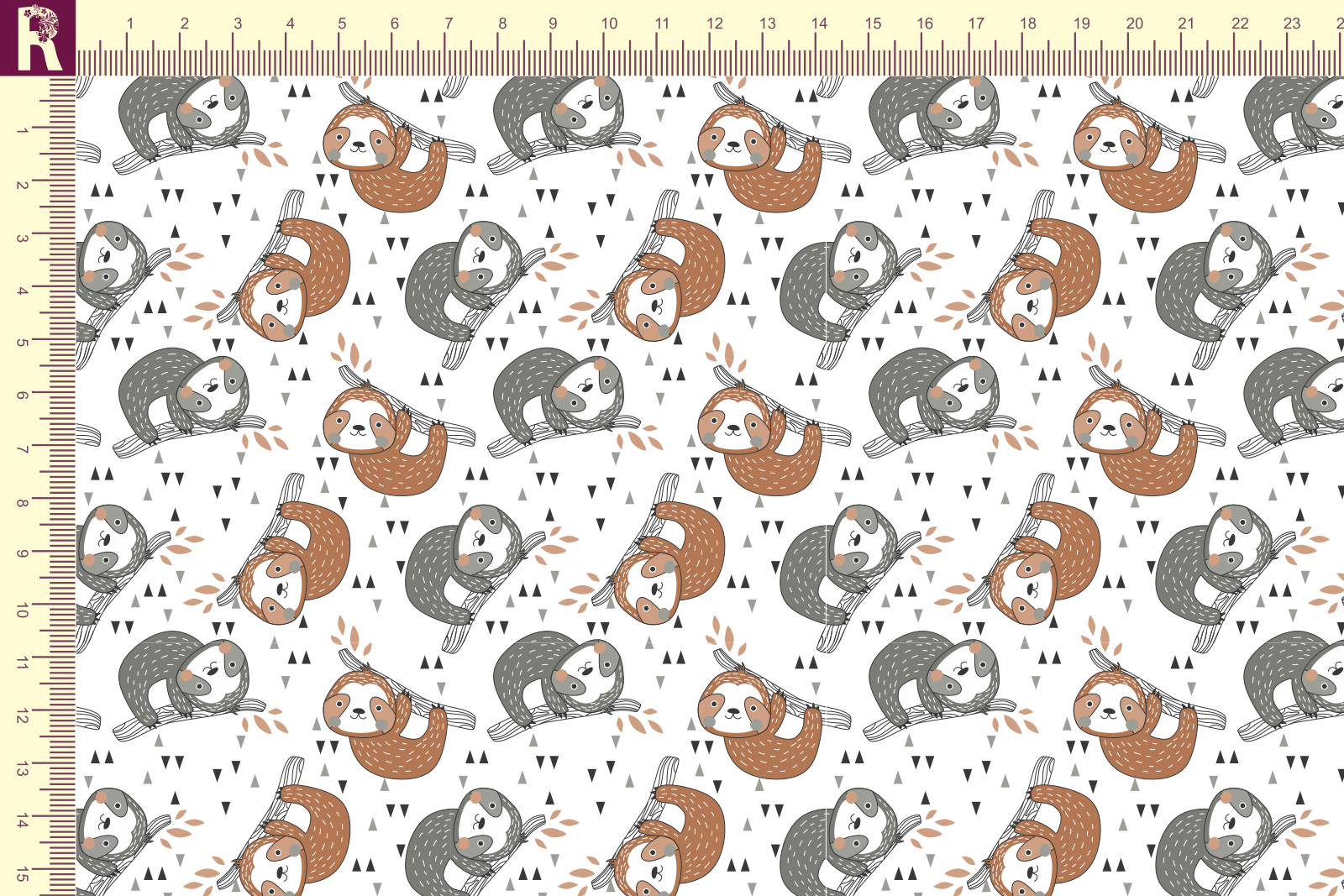 Т575 Коалы 9000_8001_4027_8006 Футер с начесом, 30/20, пачка, кардная