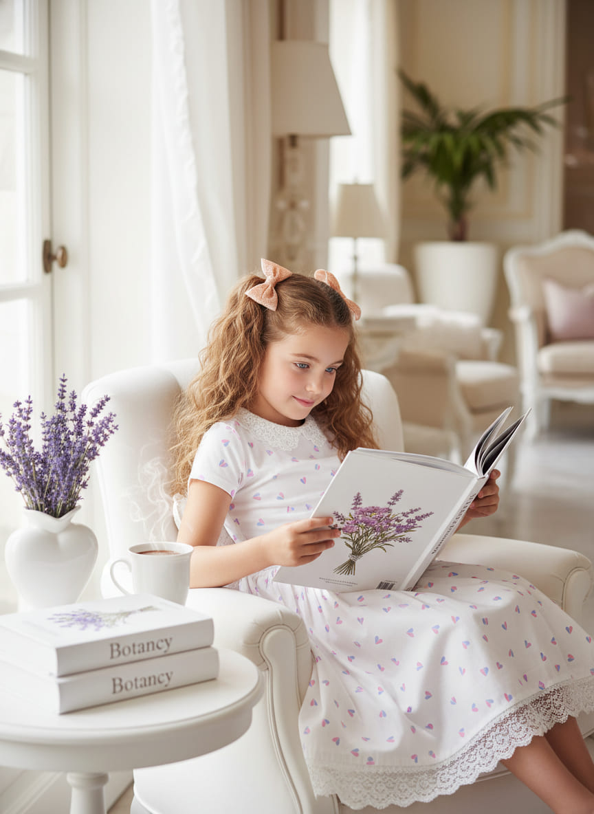 картинка Ткань с принтом Сердечки-половинки Т691_12 от компании Руткани