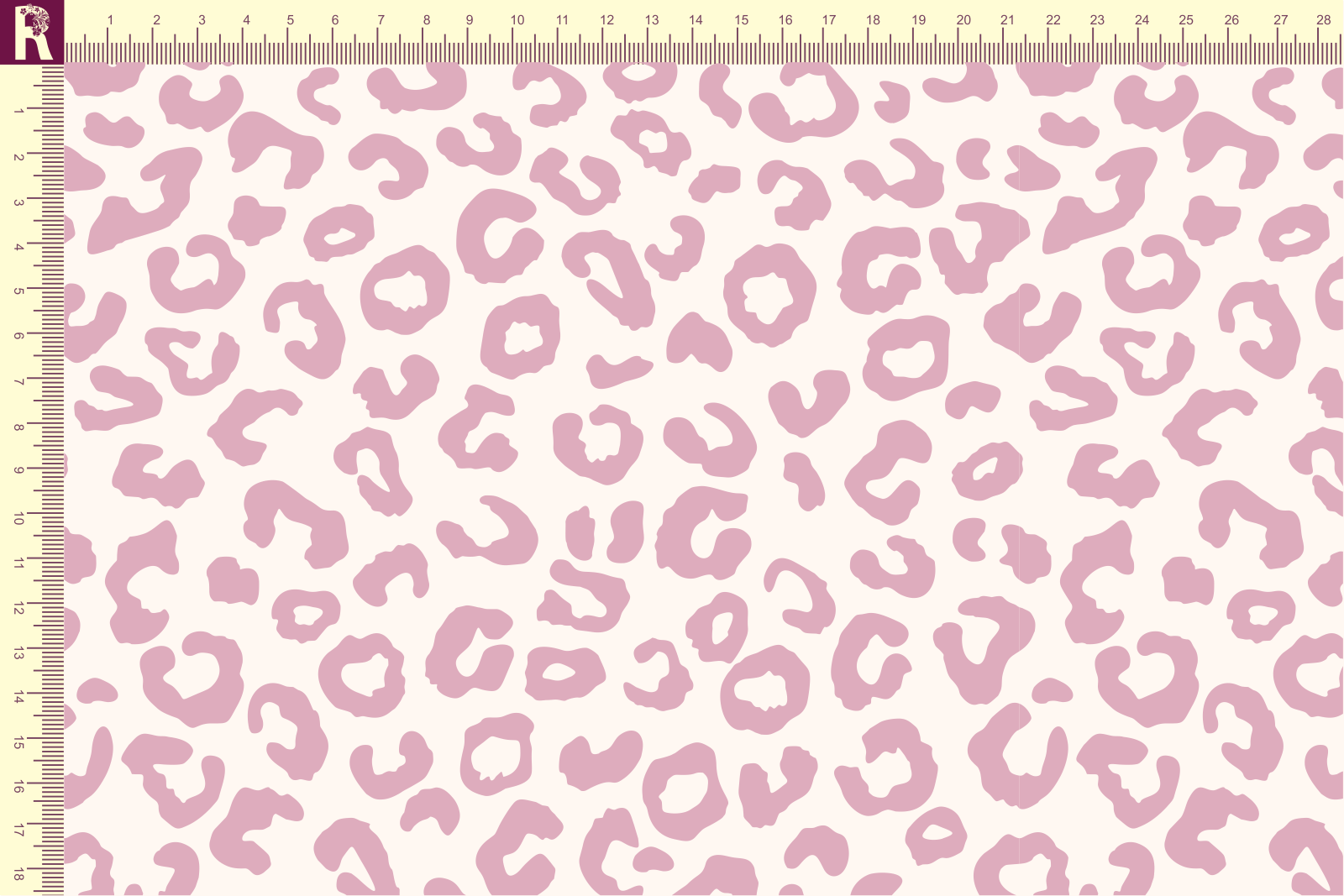 Т621 Леопардовая текстура 9050а_2011 Футер с начесом, 30/20, пачка, кардная