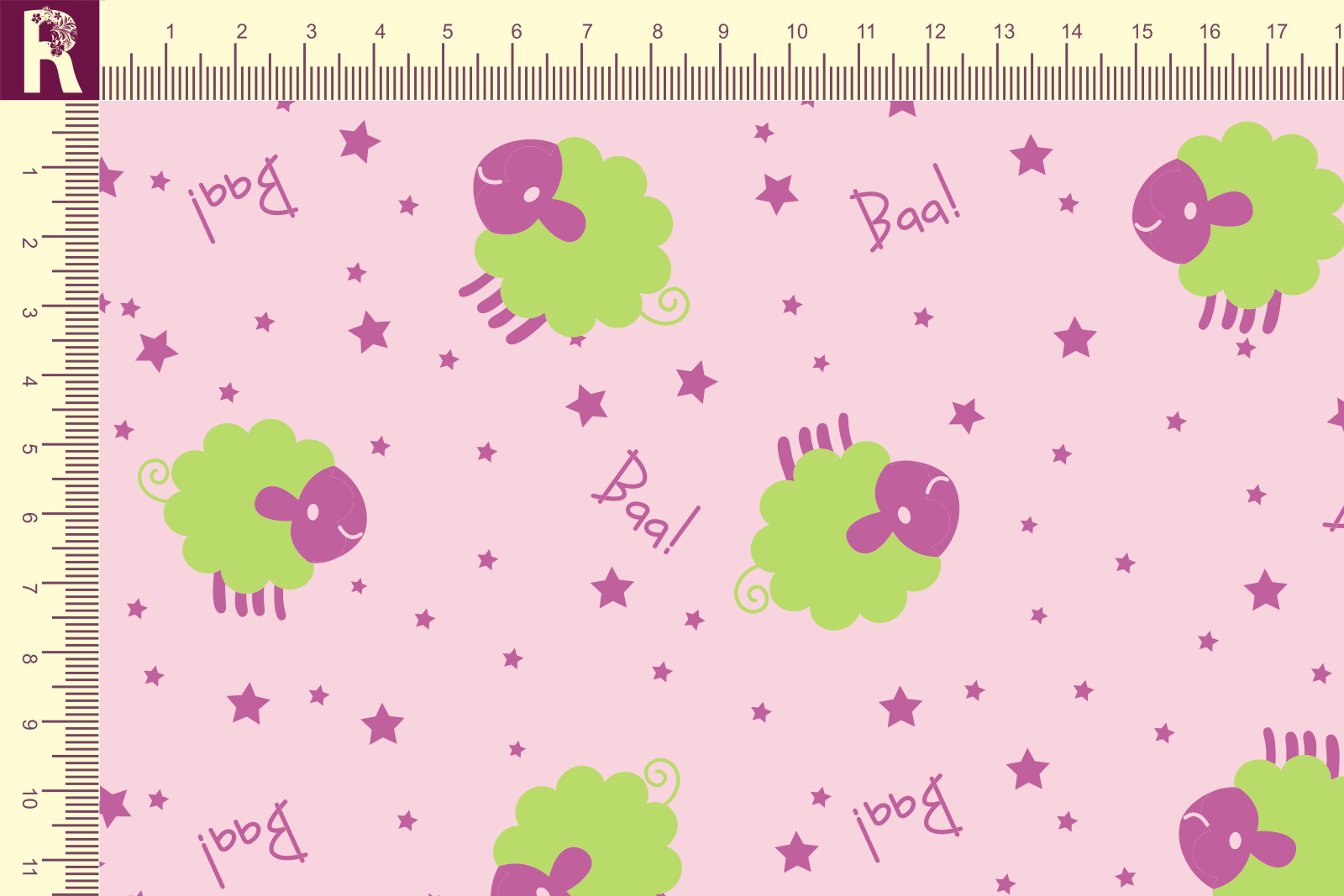 картинка Т514 Барашки от компании Руткани