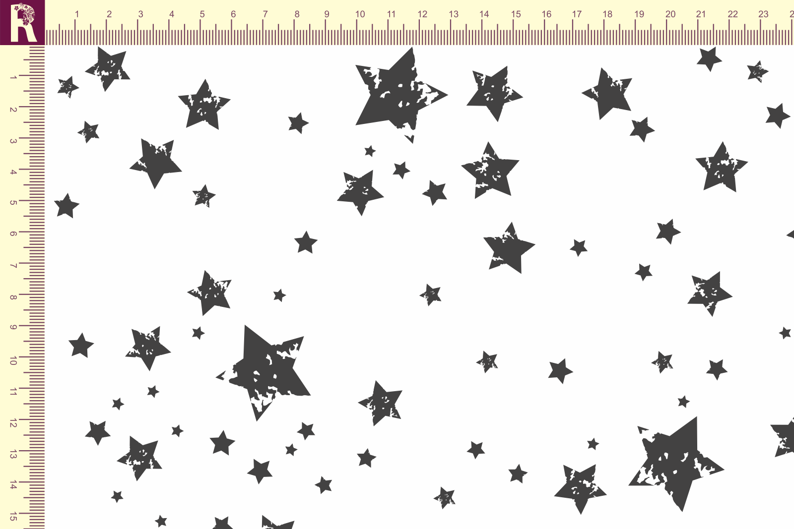 Т603 Мерцающие звезды 9000_8001 Футер с начесом, 30/20, пачка, кардная