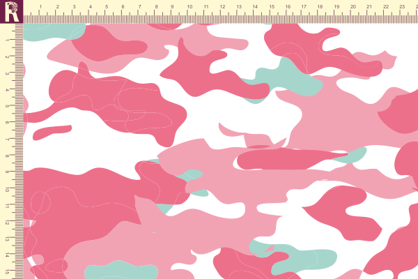 Т111 камуфляж 14_5711 15_1626 Футер с начесом, 30/20, пачка, кардная