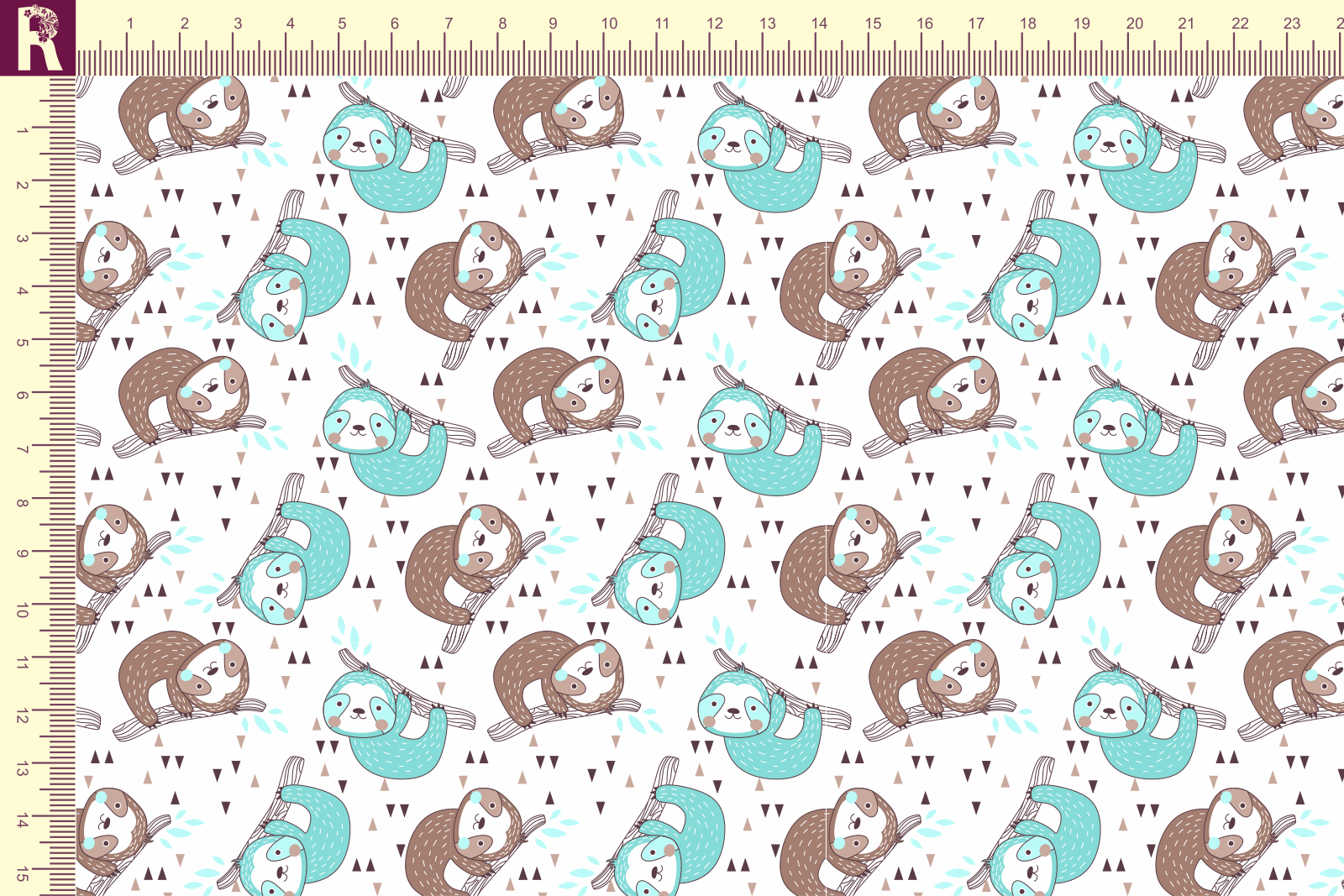 Т575 Коалы 9000_4018_6022_4013 Футер с начесом, 30/20, пачка, кардная