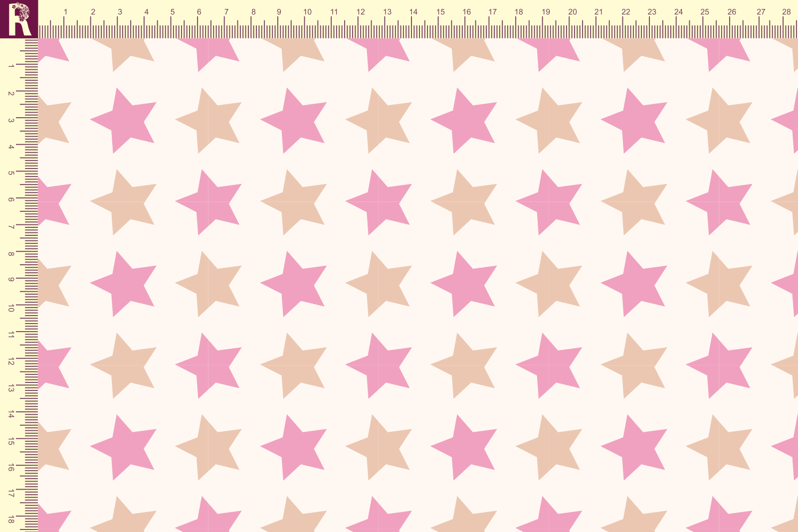 Т620 Крупные звезды 9050а_2029_4026 Футер с начесом, 30/20, пачка, кардная