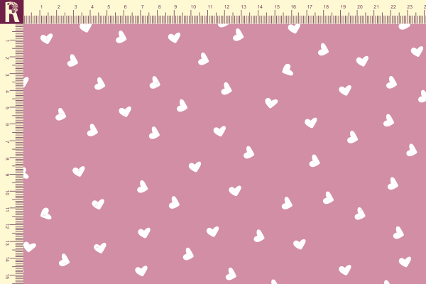 картинка Т109 Сердечки(грунт) 17_1608 от компании Руткани