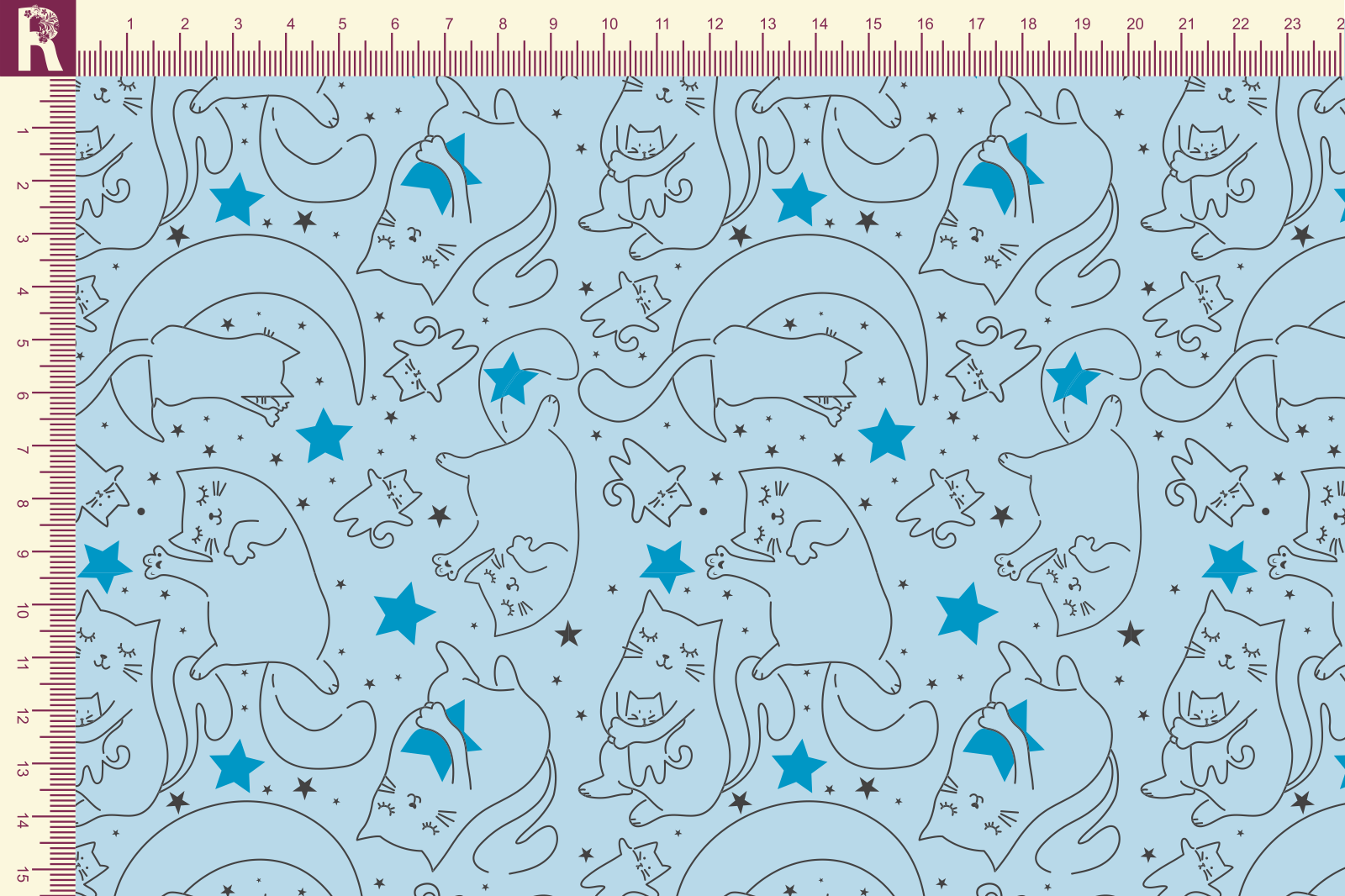 картинка Т586 КотоМама 9061а_8001_7013 от компании Руткани