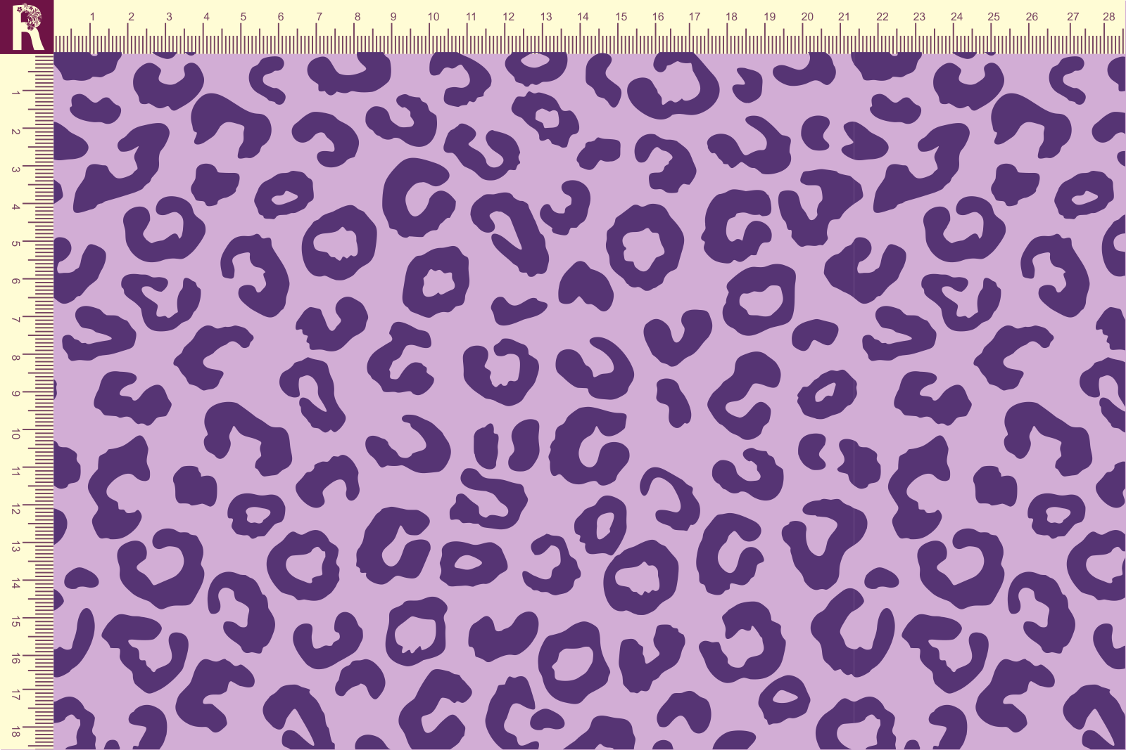 Т621 Леопардовая текстура 9945_2033 Футер с начесом, 30/20, пачка, кардная