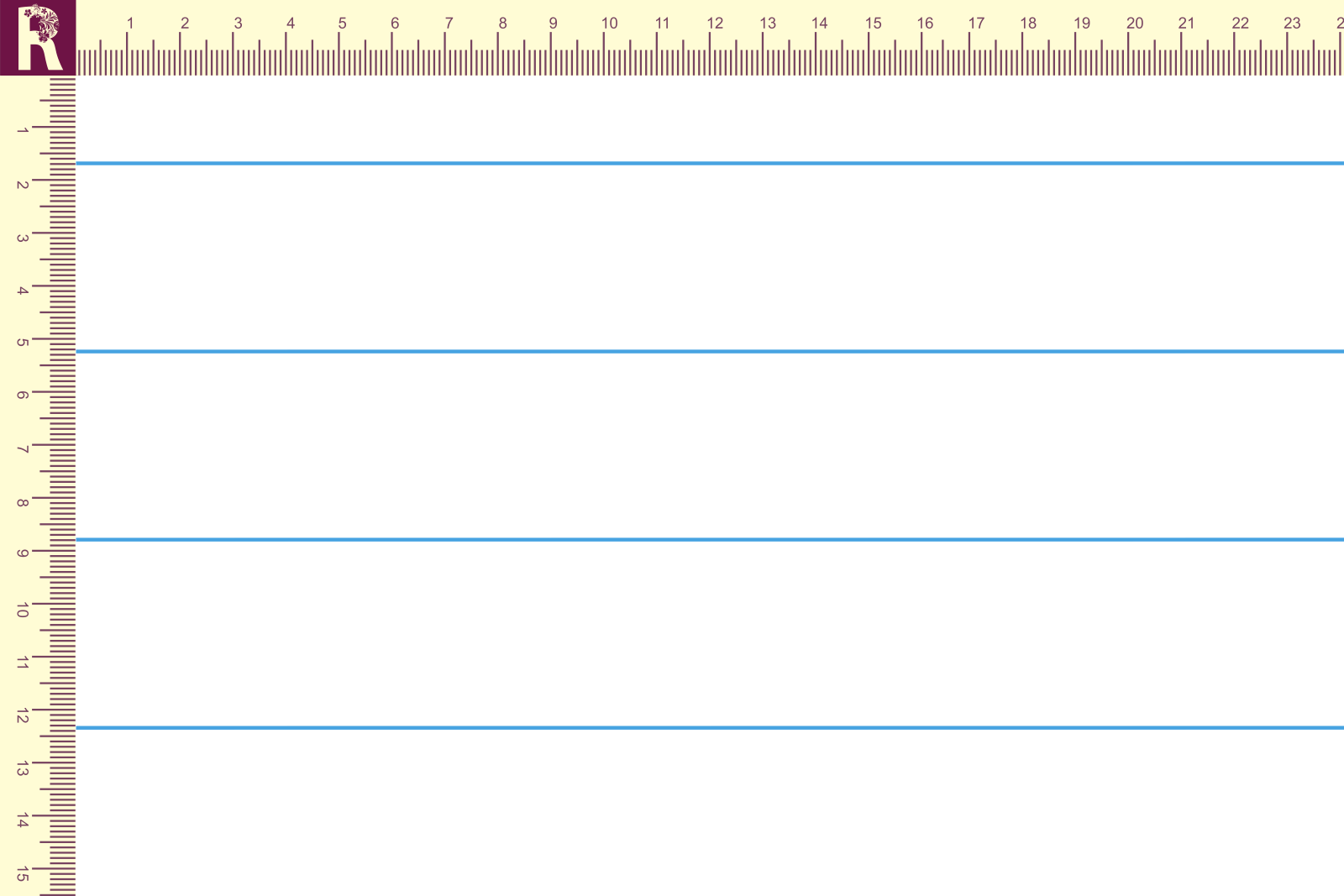 картинка Т131_1 Полоса 9000_7002 ( голубая полоса на белом фоне) от компании Руткани