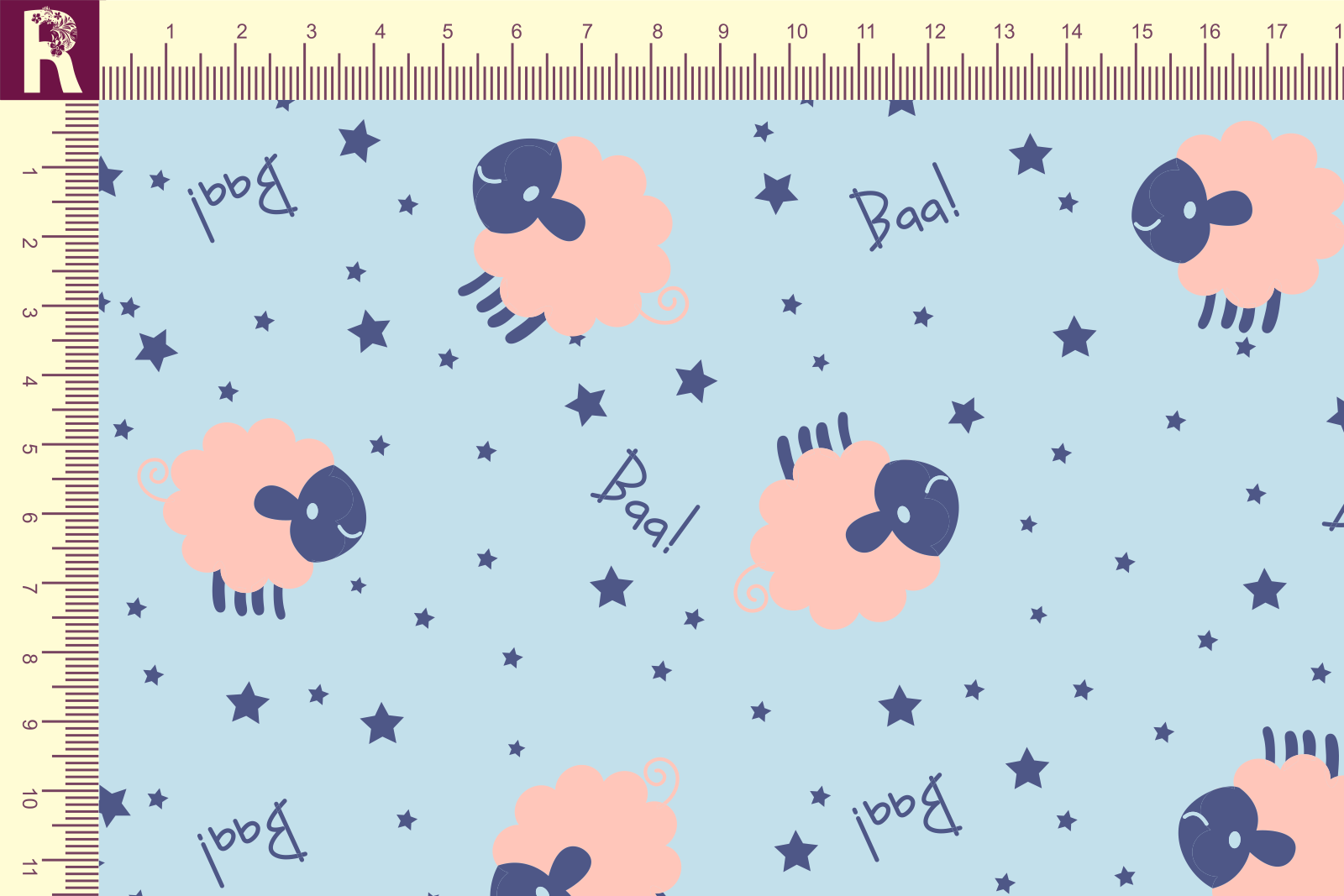 картинка Т514 Барашки от компании Руткани