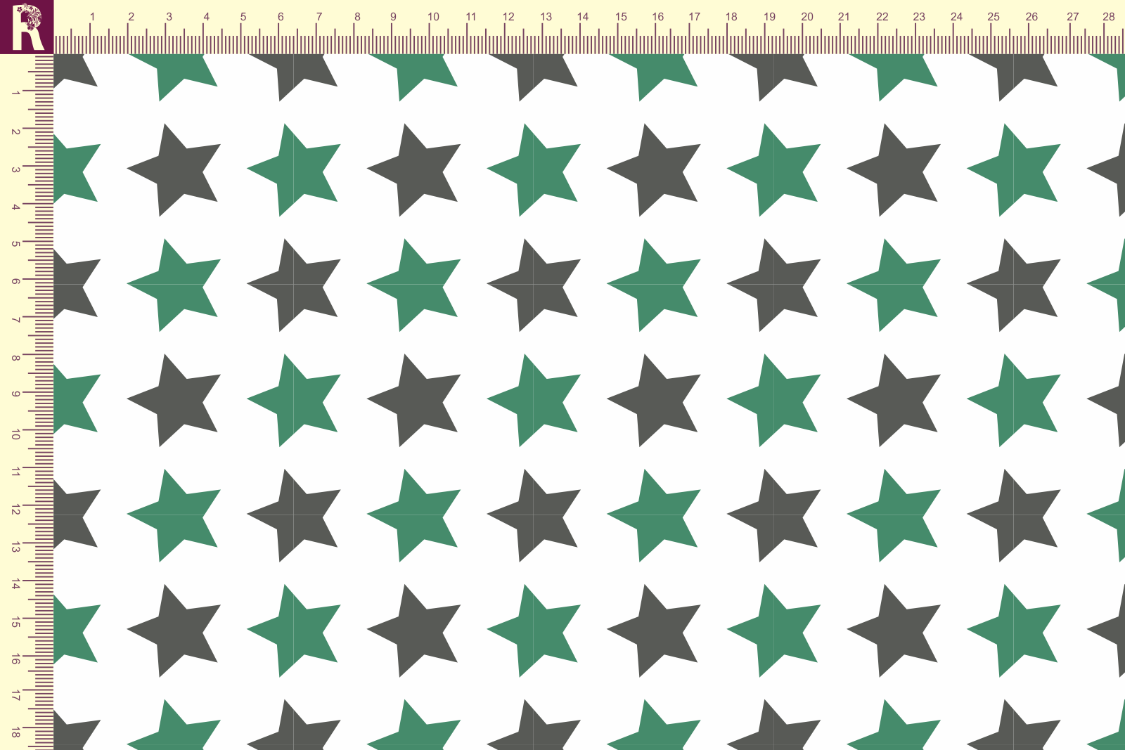 Т620 Крупные звезды 9000_8006_6024 Футер с начесом, 30/20, пачка, кардная