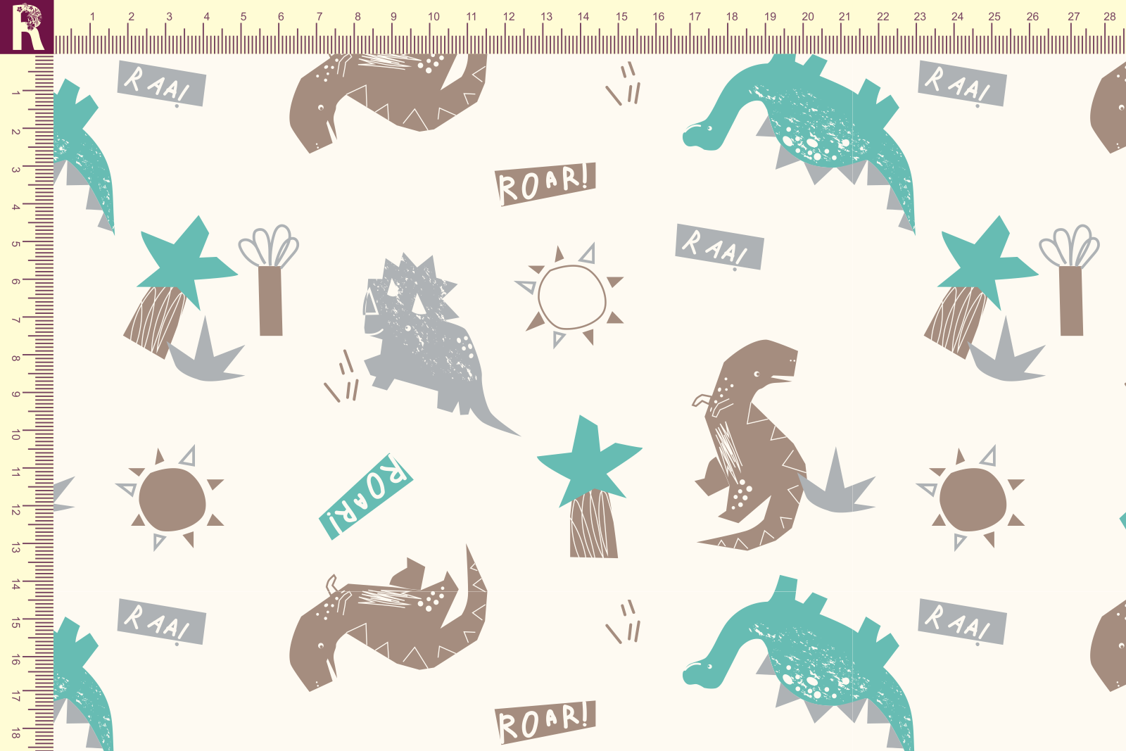 Т648 Roar 9050а_6037_4029_8012 Футер с начесом, 30/20, пачка, кардная