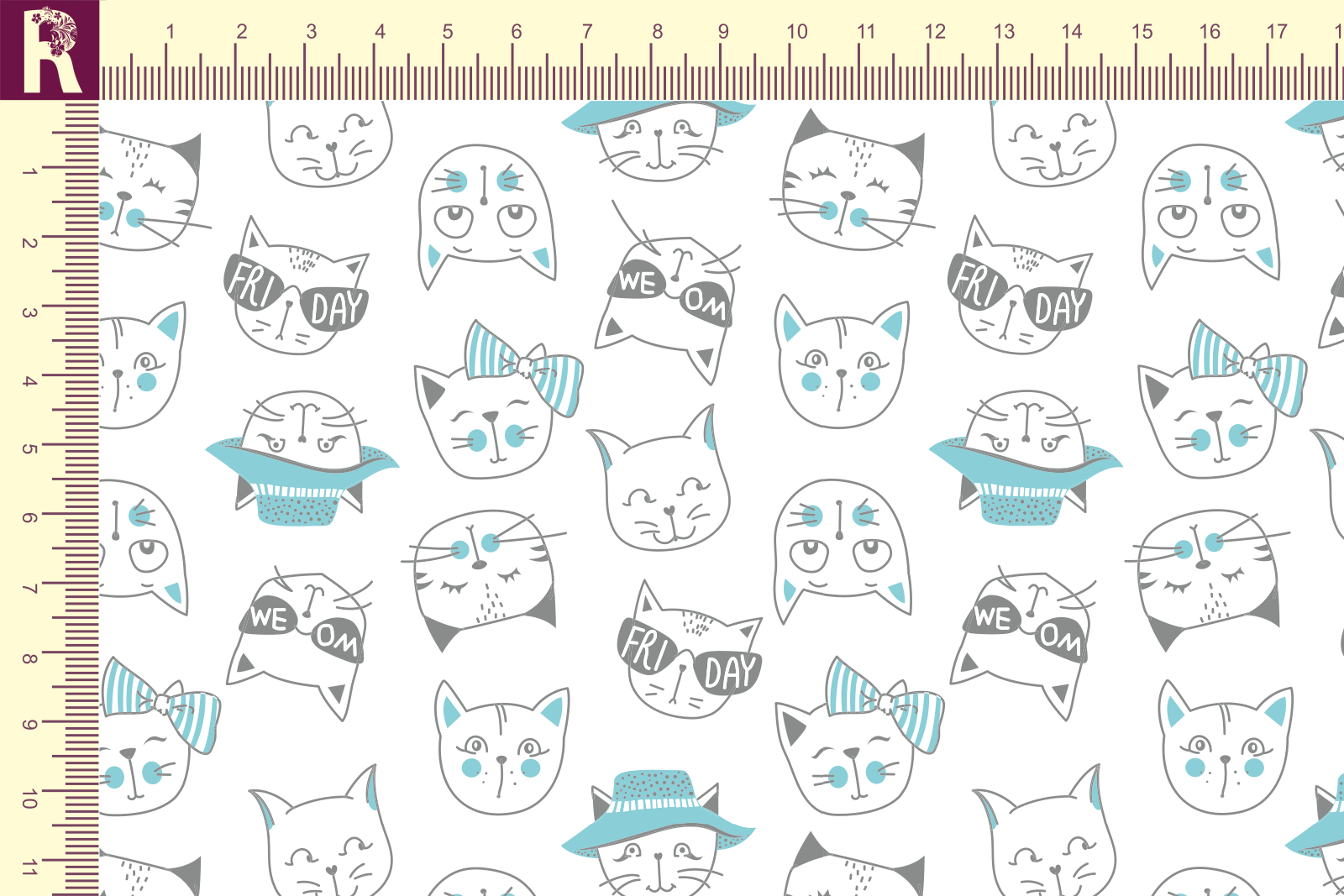 картинка Т516 Кошки от компании Руткани