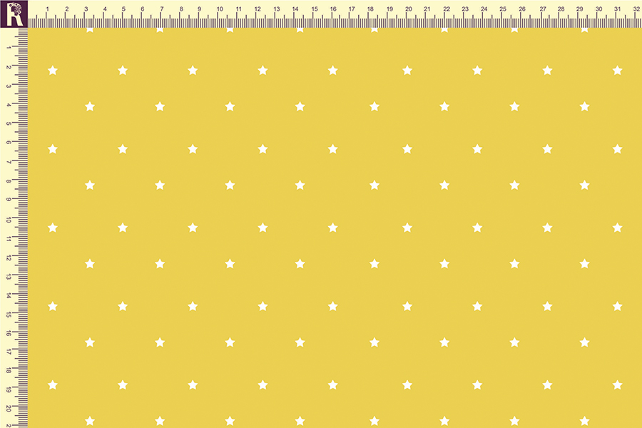 картинка Т107 звезды фоновые, белый 9000, желтый 9003 от компании Руткани