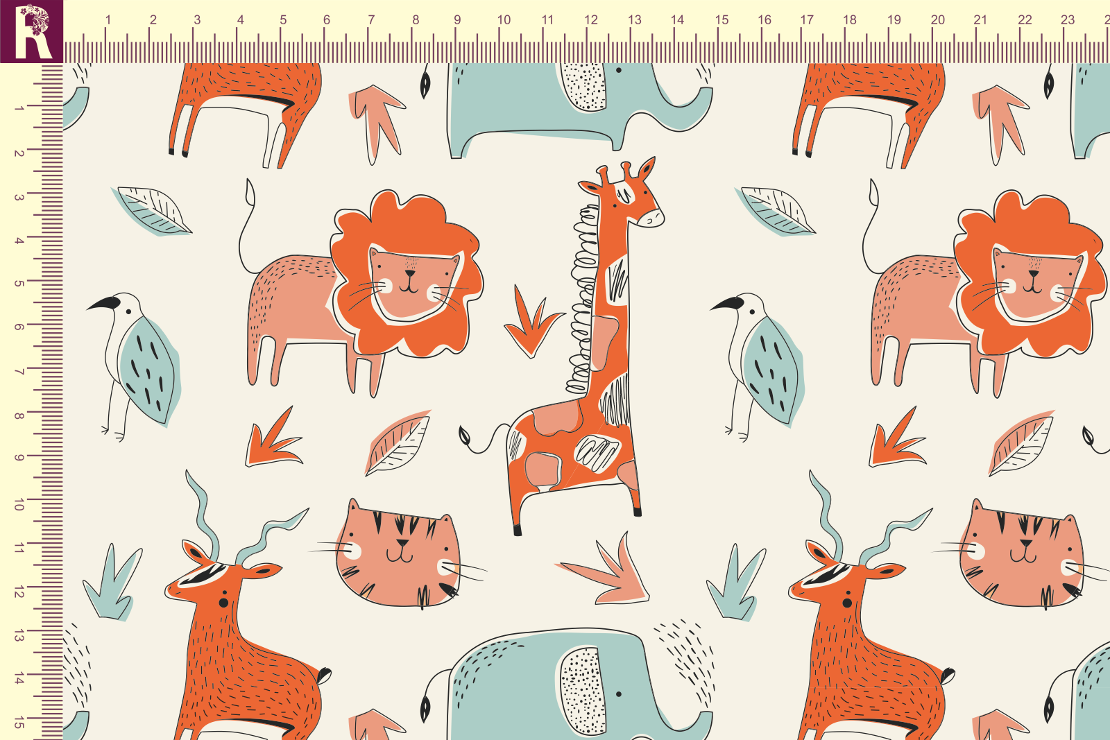 картинка Т524 Сафари 17_1464 14_5711 19_4006 11_0104 от компании Руткани