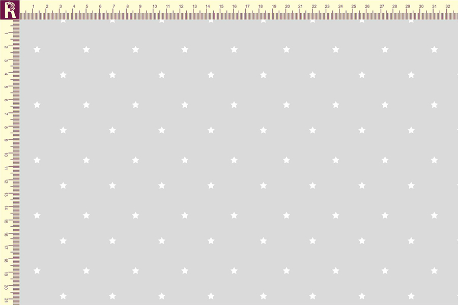 картинка Т107 звезды фоновые, белый 9000, серый 9053 от компании Руткани