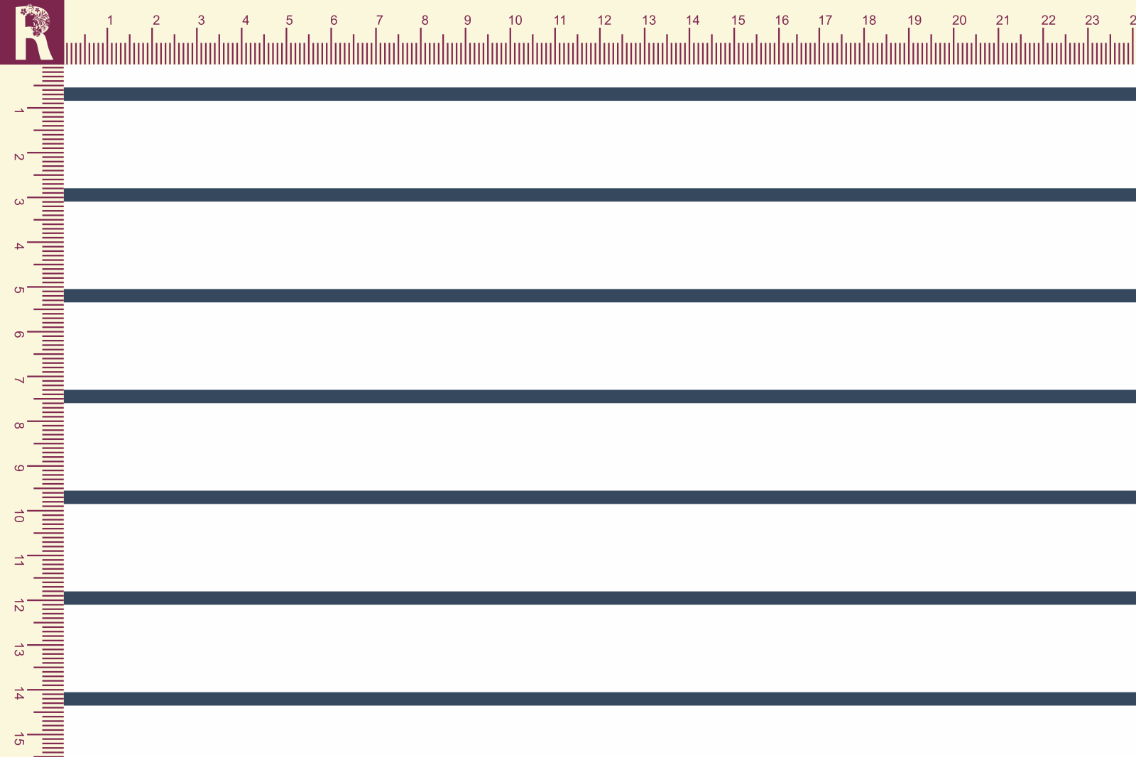картинка Т130 Линии 0,3 9000_5006(темно-миняя полоса на белом фоне) от компании Руткани