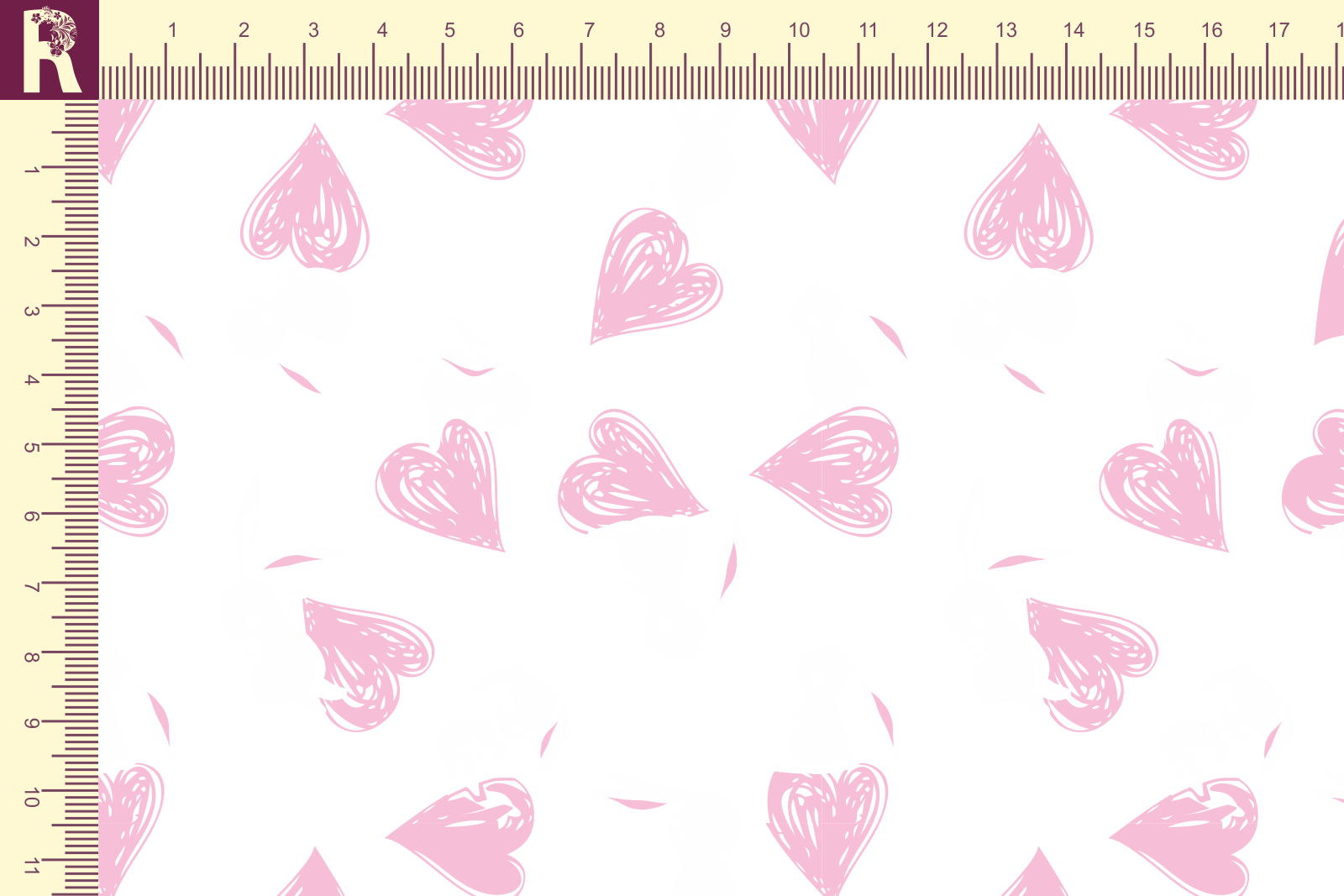 картинка Т513_1_сердца от компании Руткани