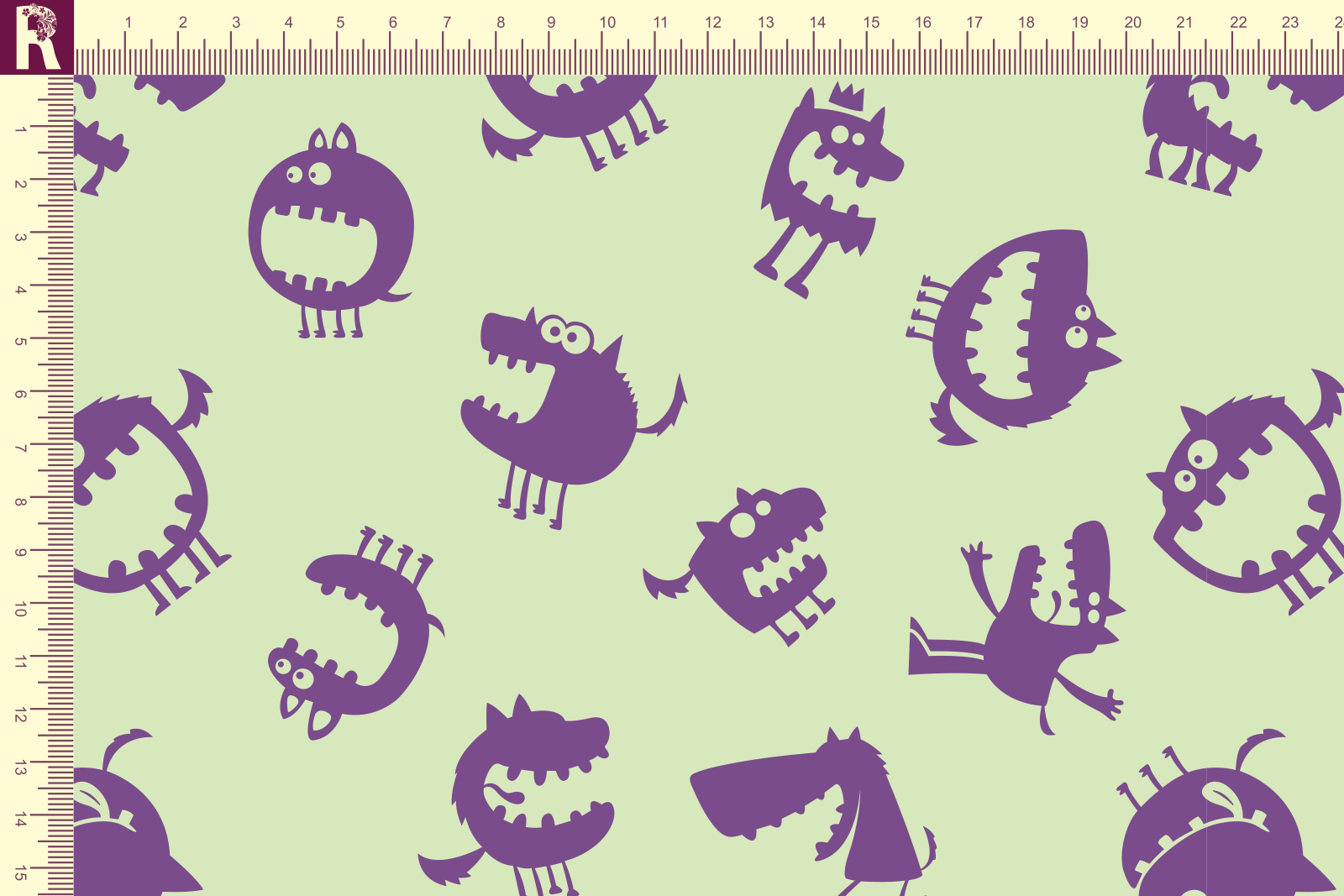 картинка Т542 зубастики 12-0312 18-3533 от компании Руткани