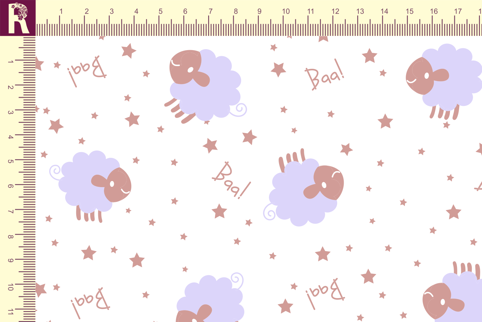 картинка Т514 Барашки от компании Руткани