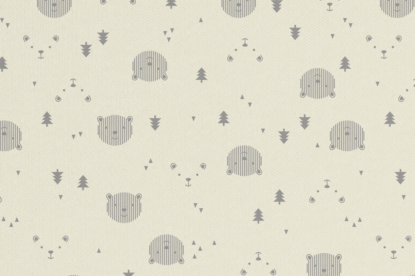 картинка Т616 Штриховые мишки, colour 9050а/8004*(ma), Футер, 30/30, пачка, кардная с начесом, 160 gr, 100% хлопок, принт_пигмент, Руткани RUTKANI от компании Руткани
