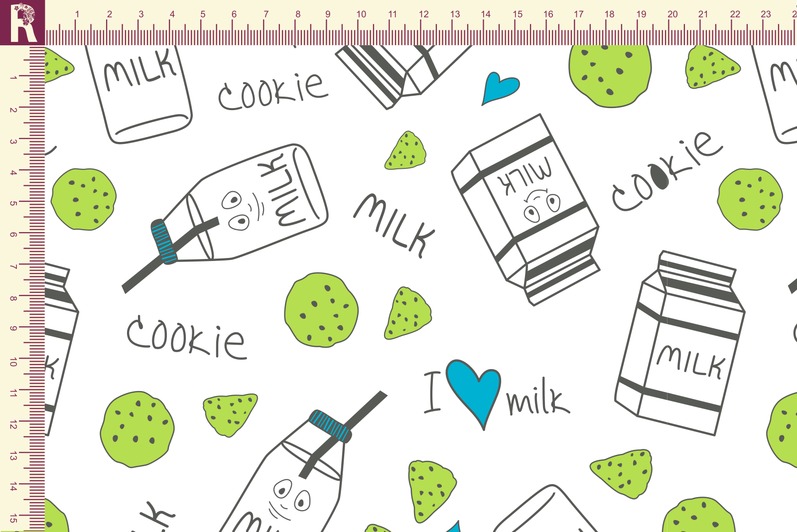 картинка Т595 Милки 9000_8006_6009_7021 от компании Руткани