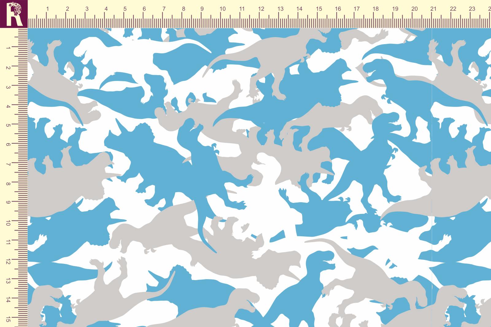 картинка T520 Камуфляж Дино от компании Руткани