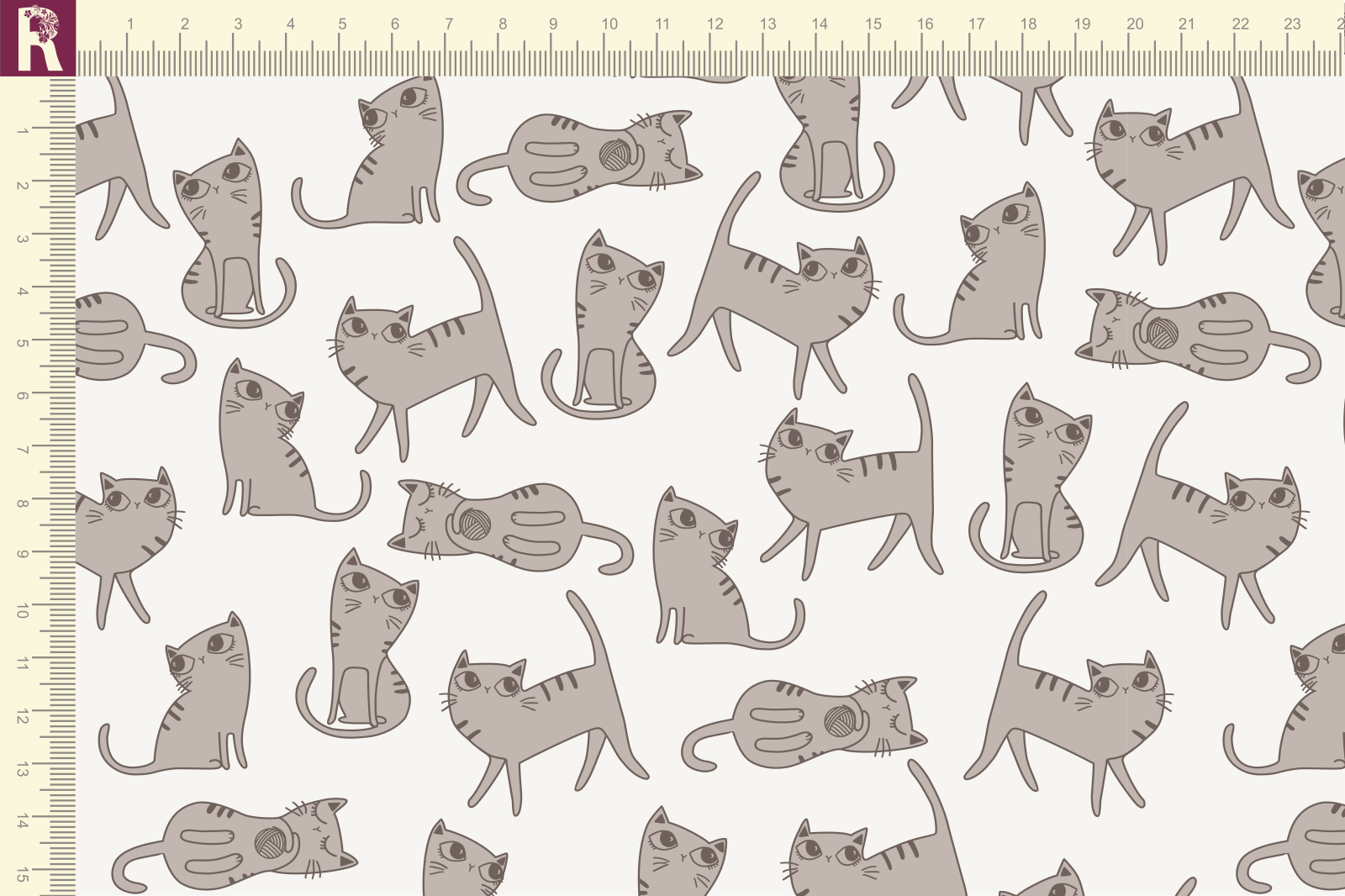 Т582 Коти 9050а_8028_8008 Футер с начесом, 30/20, пачка, кардная