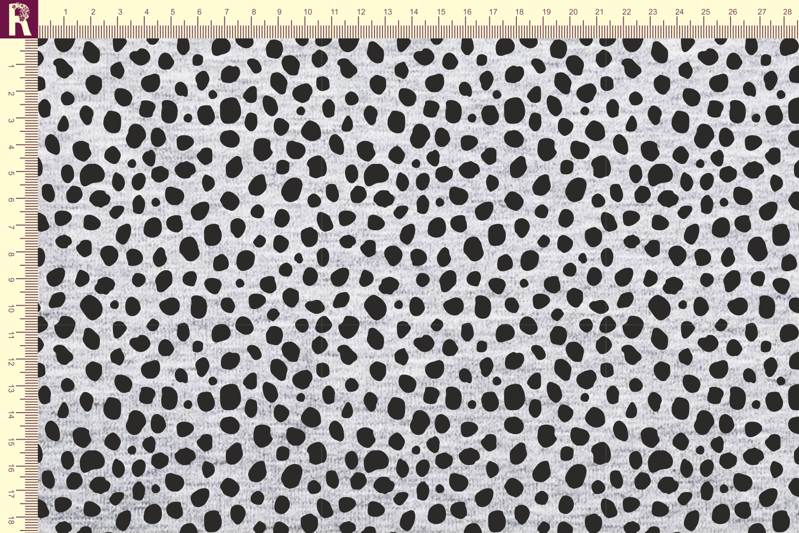 картинка Т626 Пятнышки Т1 melange_8009 ( черные пятнышки на меланже) от компании Руткани