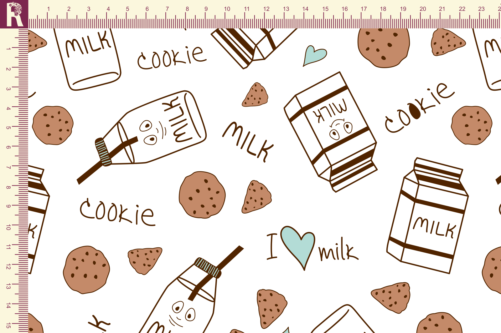 картинка Т595 Милки 9000_4007_4027_6006 от компании Руткани