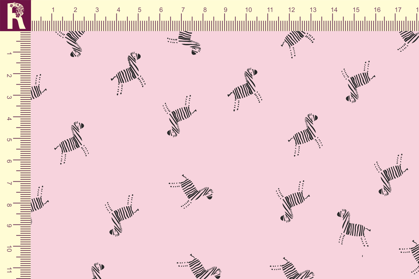 картинка Т522 Зебры от компании Руткани