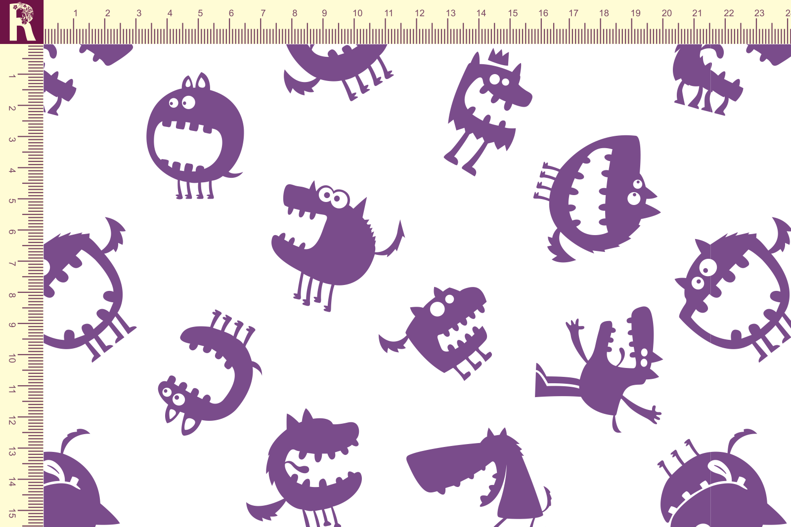 картинка Т542 зубастики 18-3533 от компании Руткани