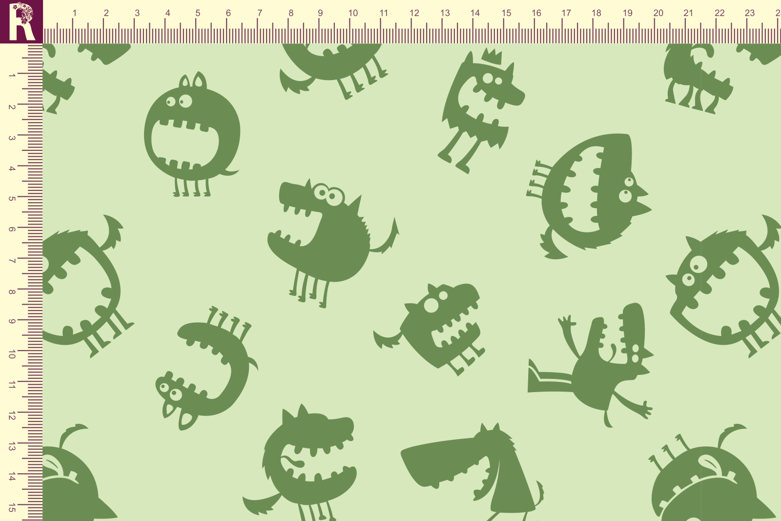 картинка Т542 зубастики 12-0312 17-0230 от компании Руткани