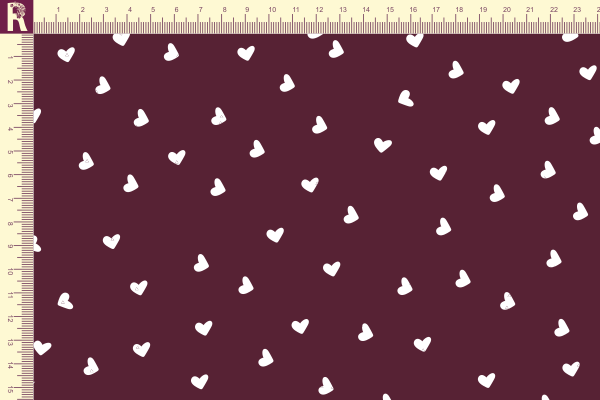 картинка Т109 Сердечки(грунт) 19_1617 от компании Руткани