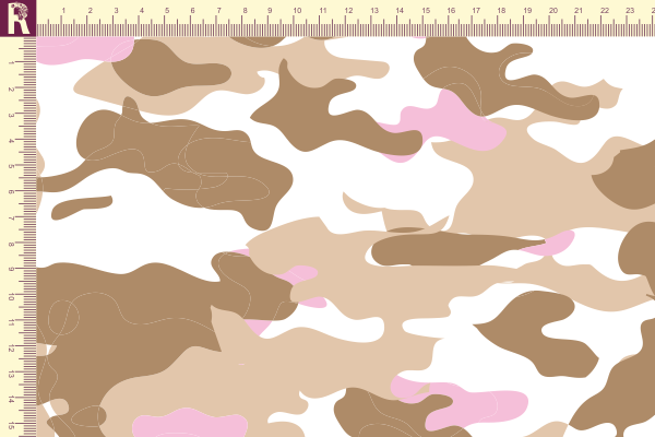 Т111 камуфляж 14_2311 17_1422 Футер с начесом, 30/20, пачка, кардная