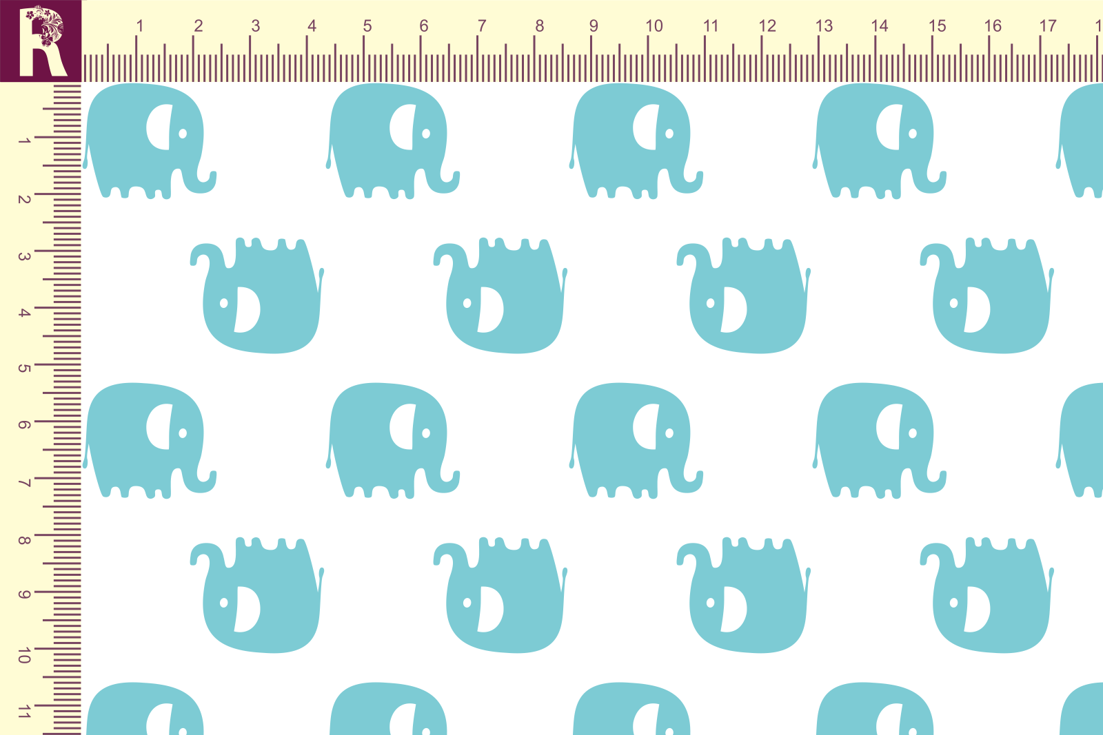 картинка Т510 Слоники от компании Руткани