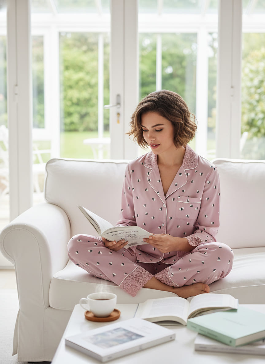 картинка Ткань с принтом Сердечки-половинки Т691_8 от компании Руткани