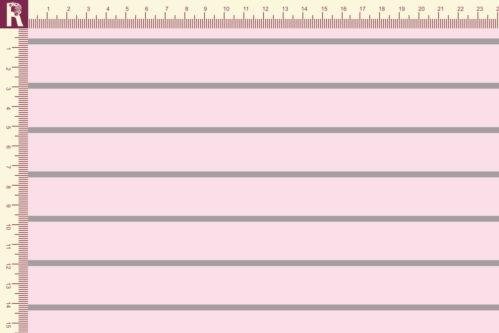 картинка Т130 Линии 0,3 9509а_8010(серая полоса на светло-розовом фоне) от компании Руткани