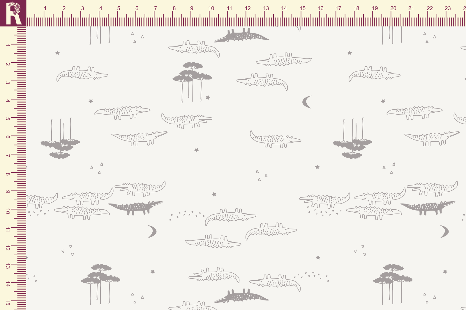 картинка Т590 Крокодилы 9050а_8010 от компании Руткани