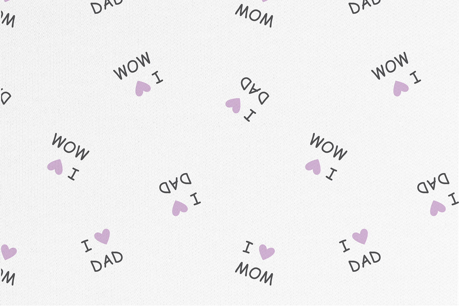 картинка Т535 mom and dad, colour 9000/8001/2028*(ma), Футер, 30/20, пачка, кардная с начесом, 190 gr, 100% хлопок, принт_пигмент, Rutkani от компании Руткани