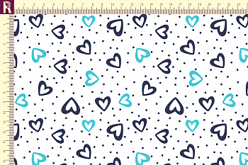 картинка Т121 2 сердечка 9000_7007_7024 от компании Руткани картинка Т121 2 сердечка 9000_7007_7024 от компании Руткани