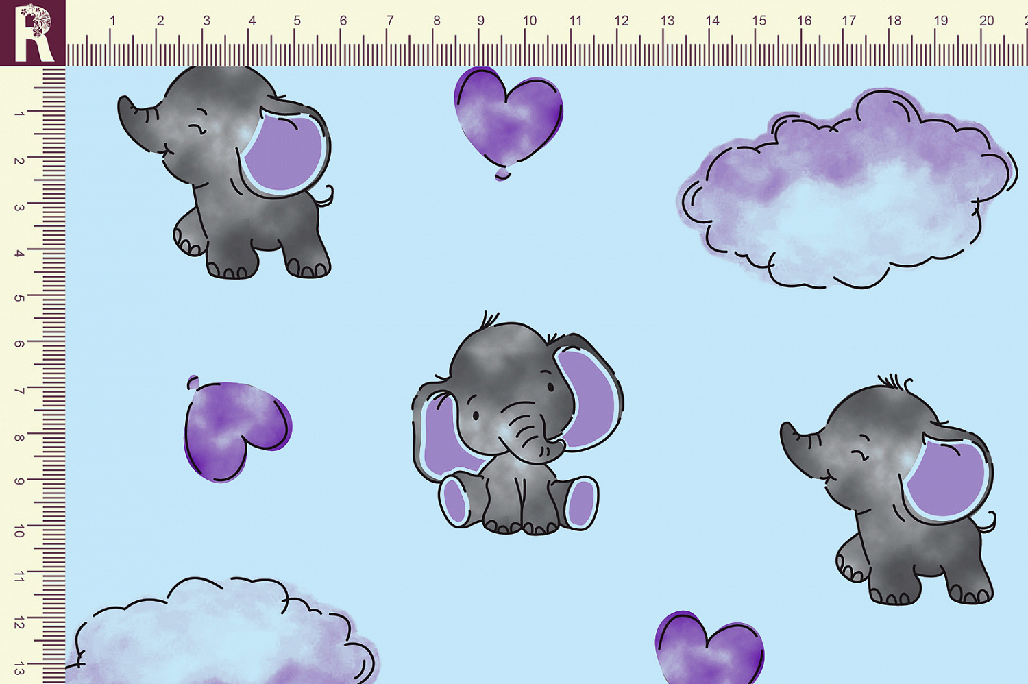 Т682 Мечты слоника 9061а 18-3533 19-3900